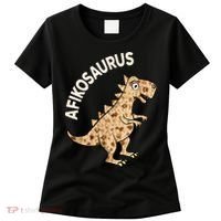 Dinosaur Afiko Hebrew Passover Jewish Funny Women's T-Shirt thumb 0