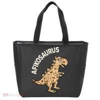 Dinosaur Afiko Hebrew Passover Jewish Funny Tote Bag thumb 0