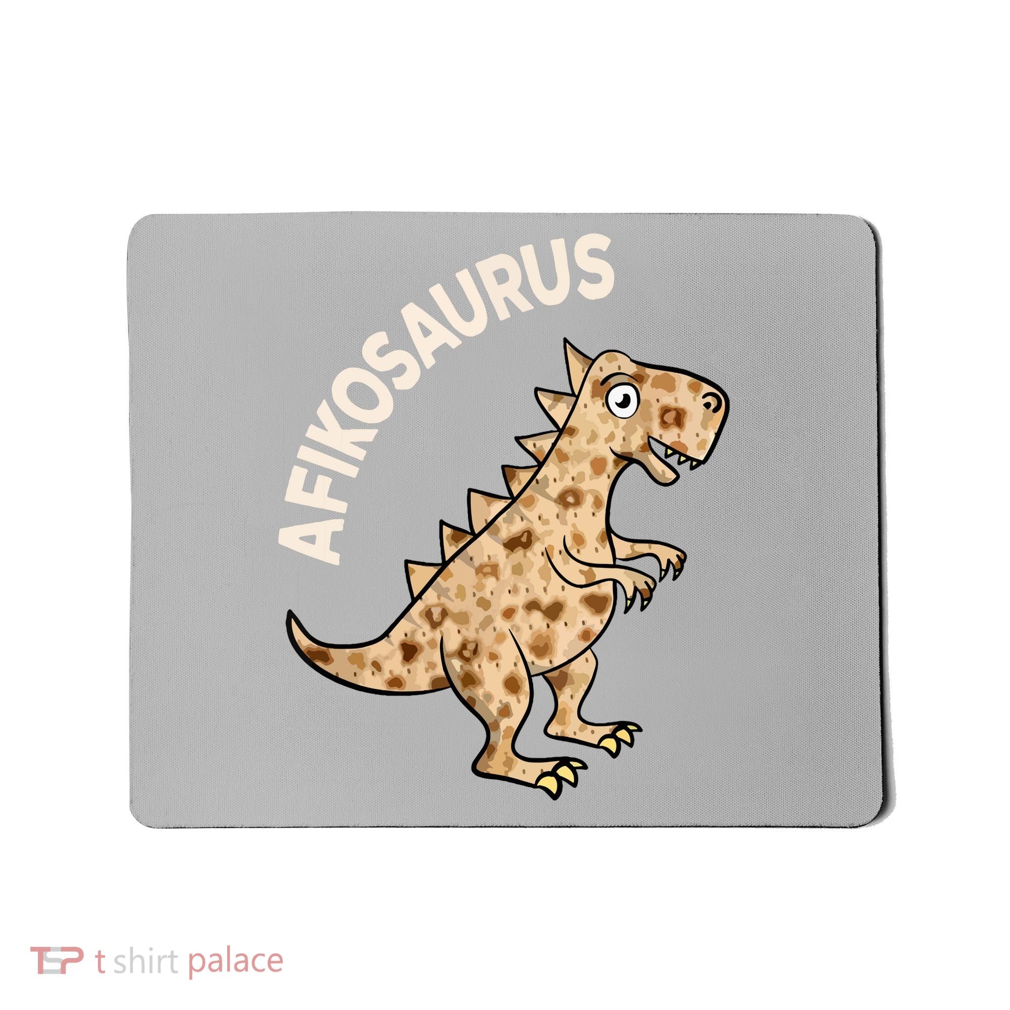 Dinosaur Afiko Hebrew Passover Jewish Funny Mousepad
