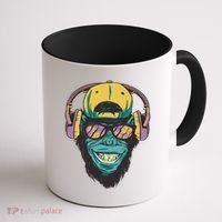 DJ Ape Headphones Coffee Mug thumb 1