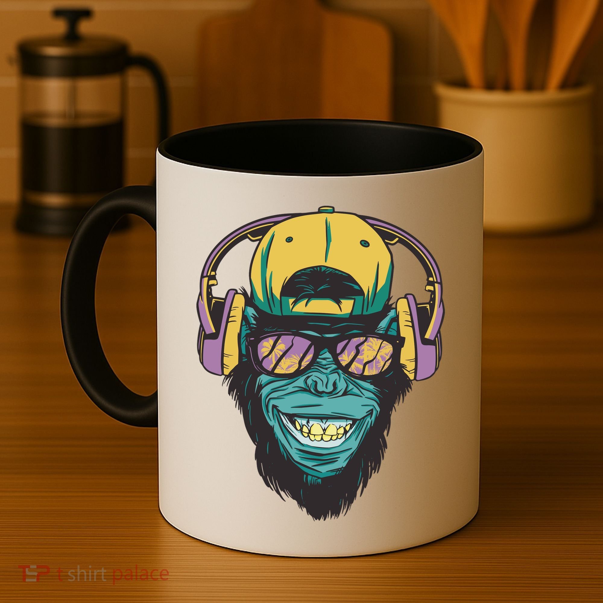 DJ Ape Headphones Coffee Mug