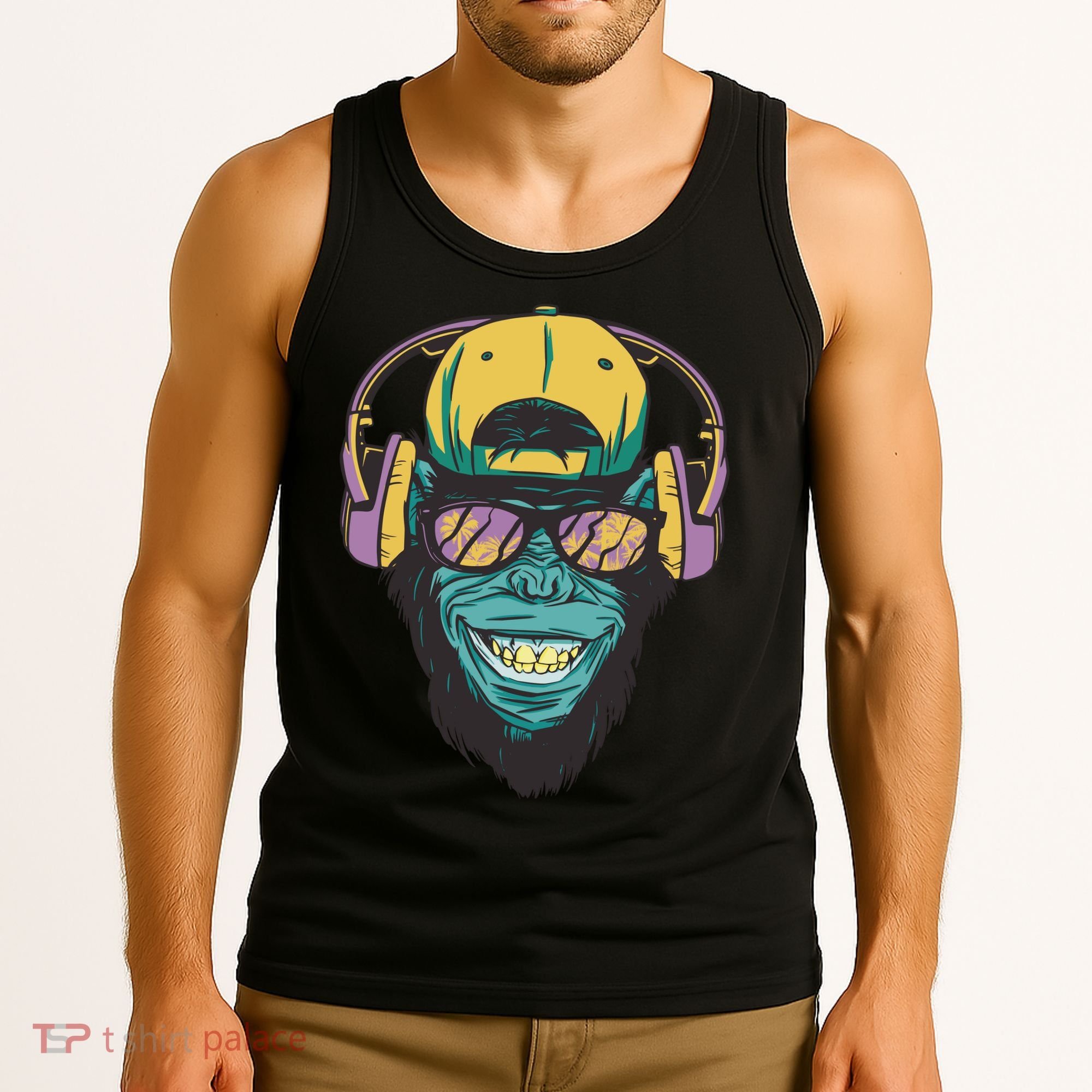 DJ Ape Headphones Tank Top