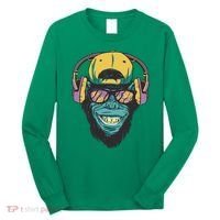 DJ Ape Headphones Long Sleeve Shirt thumb 0