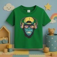 DJ Ape Headphones Toddler T-Shirt thumb 3