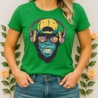 DJ Ape Headphones Women's T-Shirt thumb 2