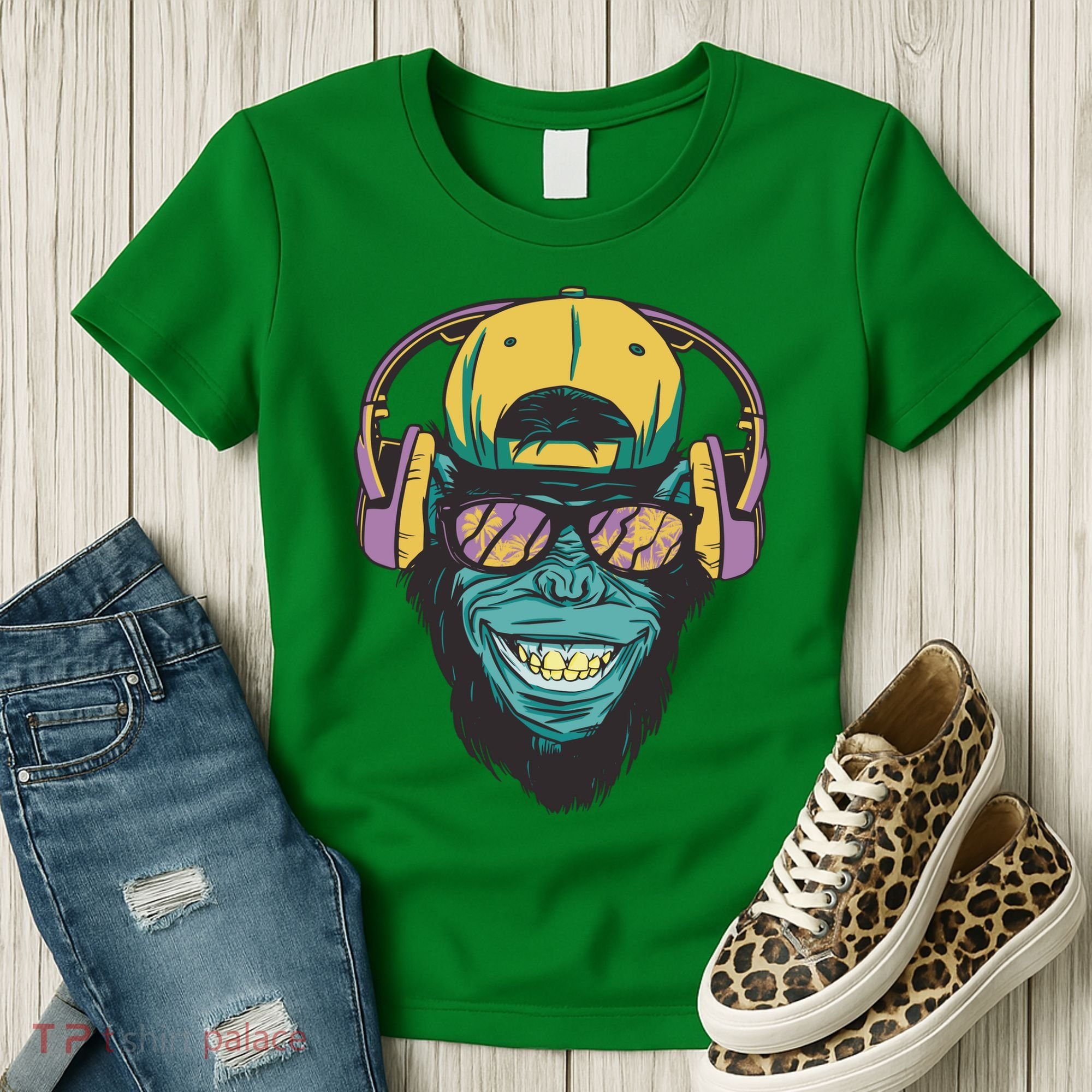 DJ Ape Headphones Women's T-Shirt