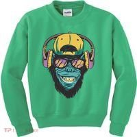 DJ Ape Headphones Kids Sweatshirt thumb 0