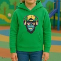 DJ Ape Headphones Kids Hoodie thumb 3