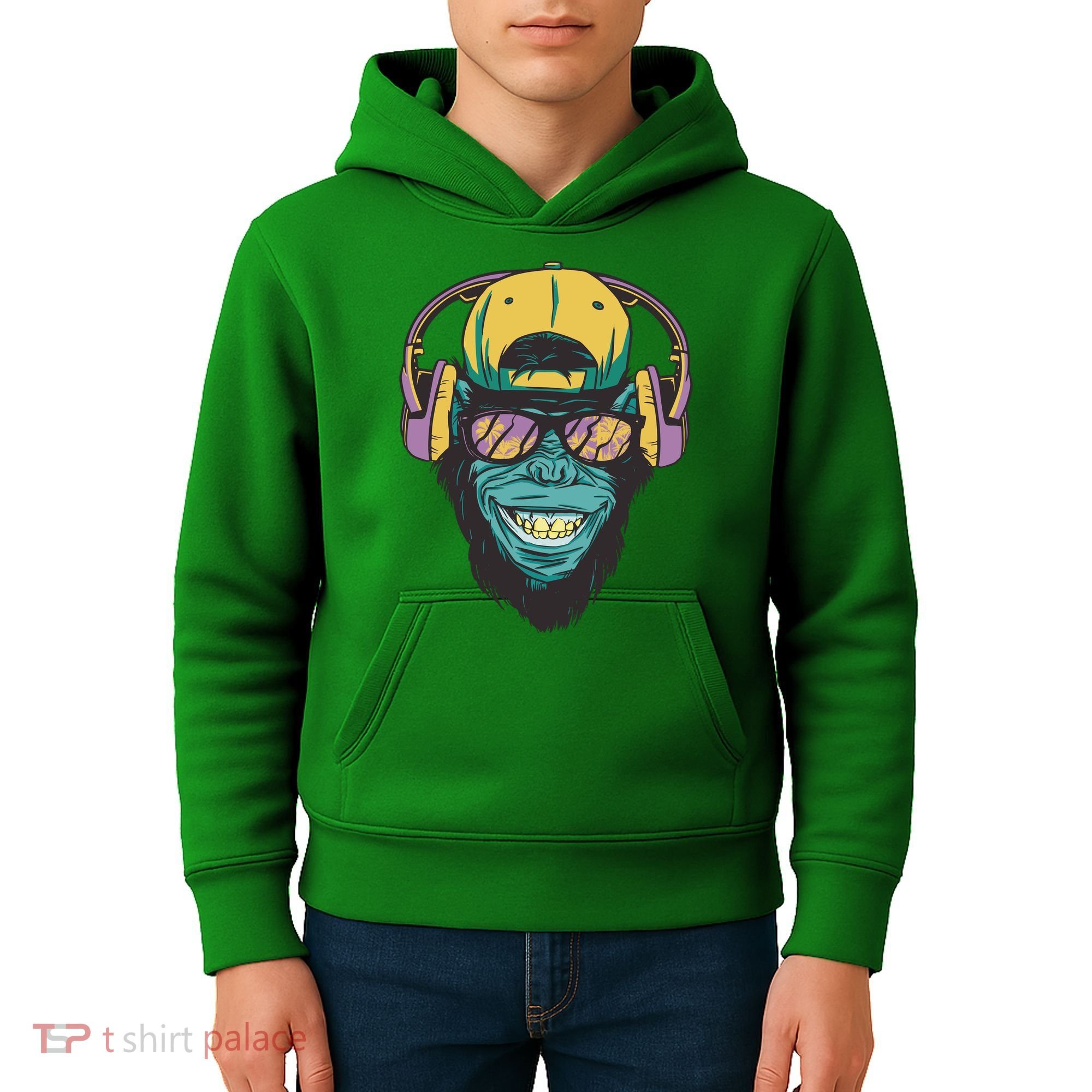 DJ Ape Headphones Kids Hoodie