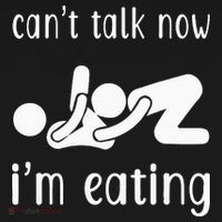 Dirty Adult Humor CanT Talk Now IM Eating Valentines Day Sweatshirt thumb 3