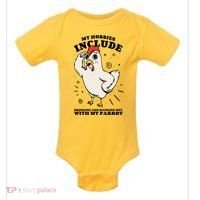 Drinking And Hanging Out With My Parrot Hobby Funny Baby Bodysuit thumb 0