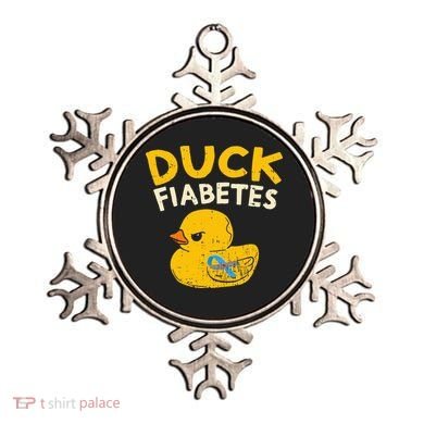 Diabetes Awareness I Duck Fiabetes I Cool Rubber Duck Ornament