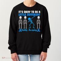 Diabetes Awareness It's Okay To Be A Different Women's Sweatshirt thumb 0