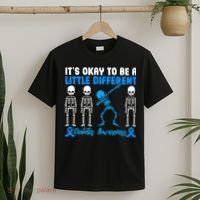 Diabetes Awareness It's Okay To Be A Different T-Shirt thumb 2