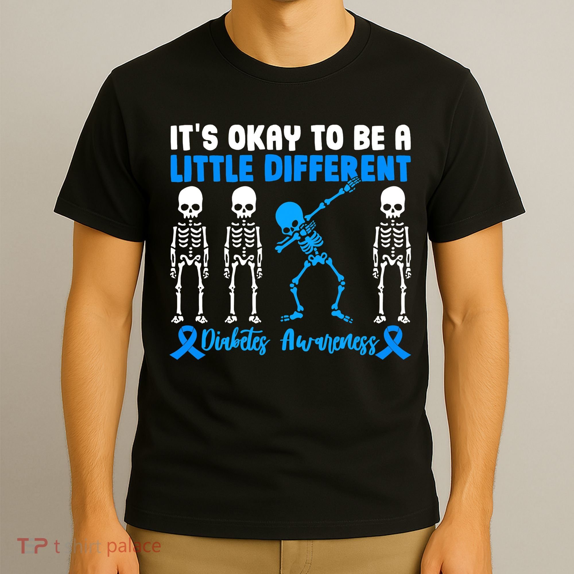 Diabetes Awareness It's Okay To Be A Different T-Shirt