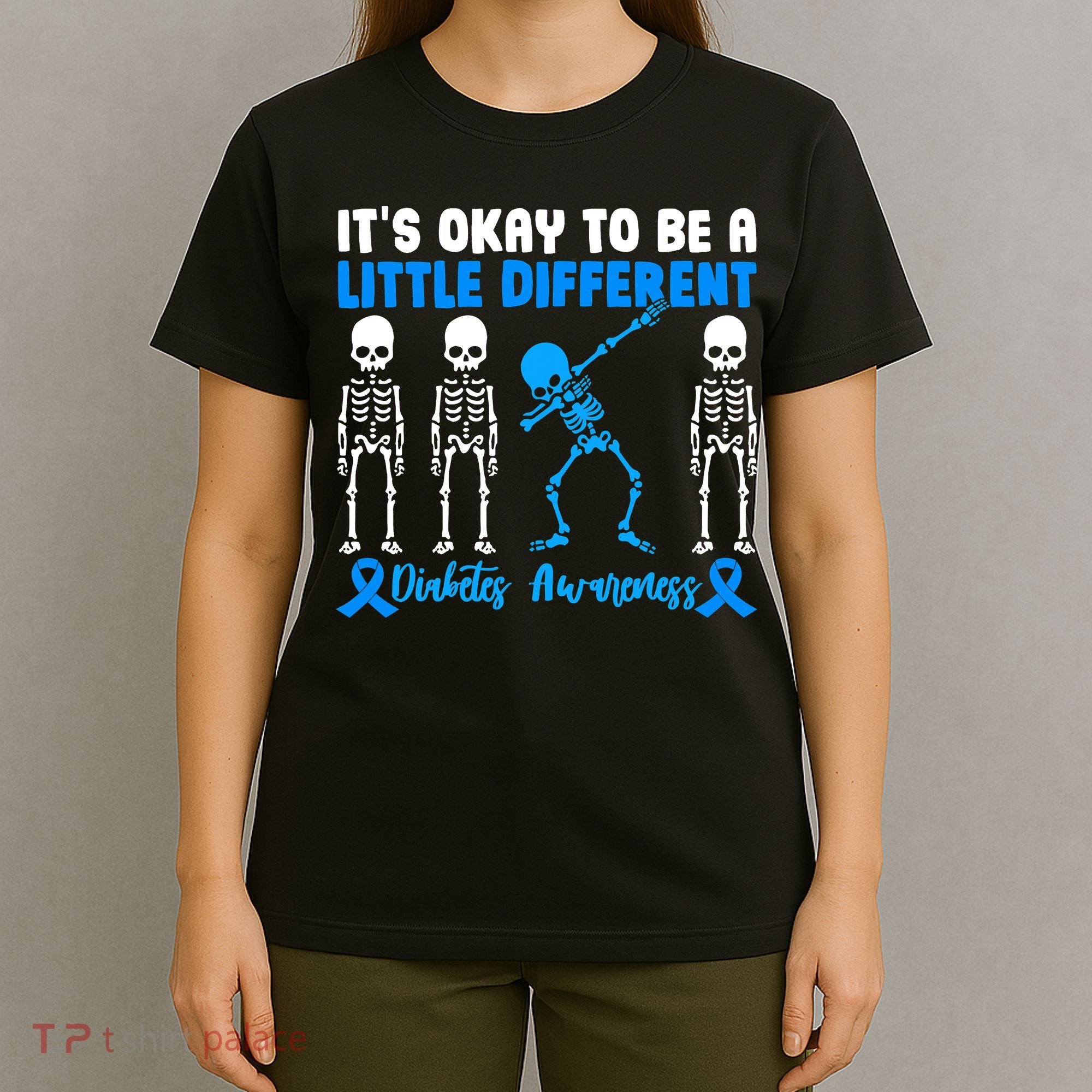Diabetes Awareness It's Okay To Be A Different T-Shirt