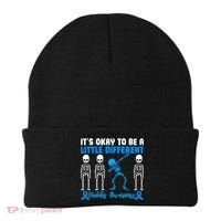 Diabetes Awareness It's Okay To Be A Different Beanie thumb 0