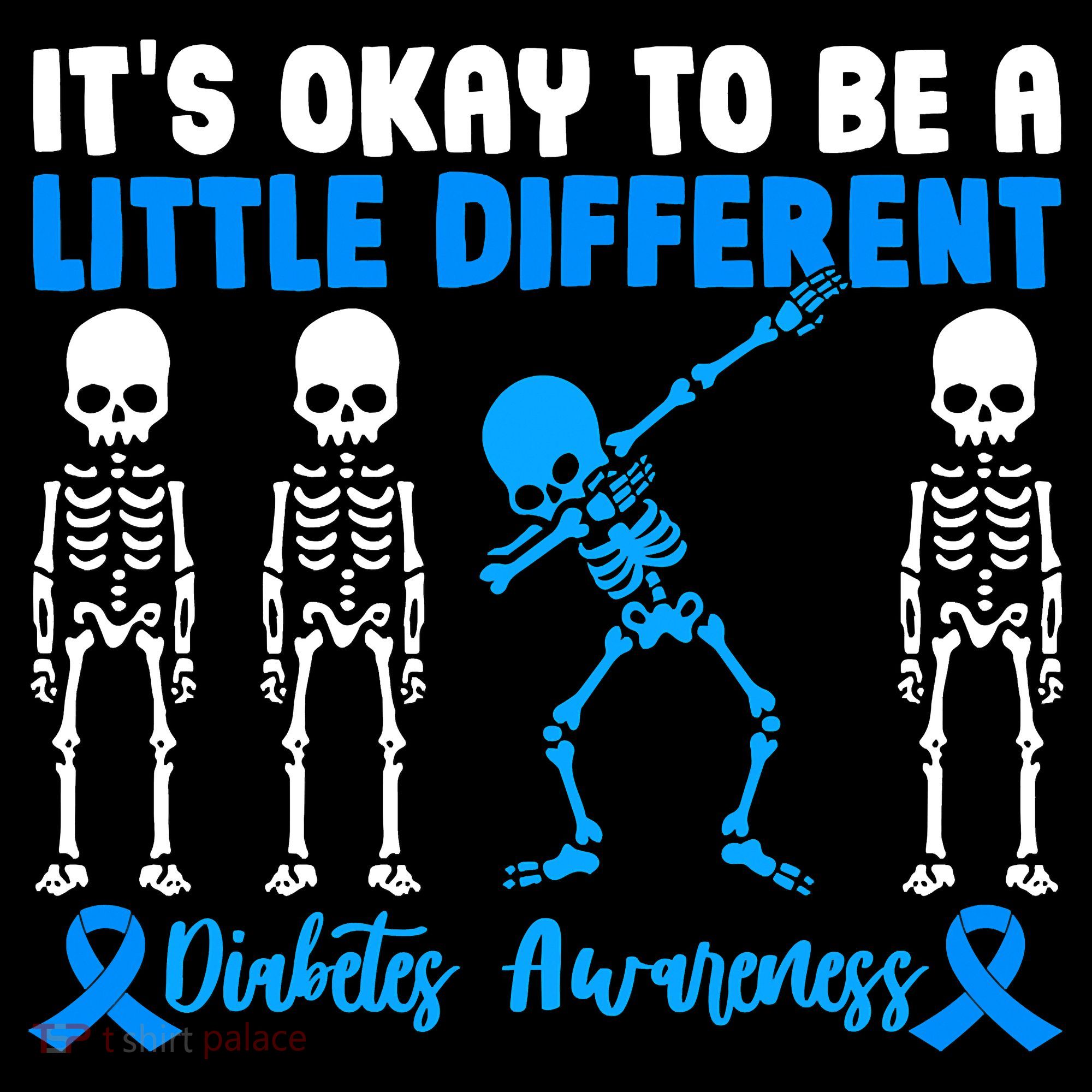 Diabetes Awareness It's Okay To Be A Different Women's Hoodie
