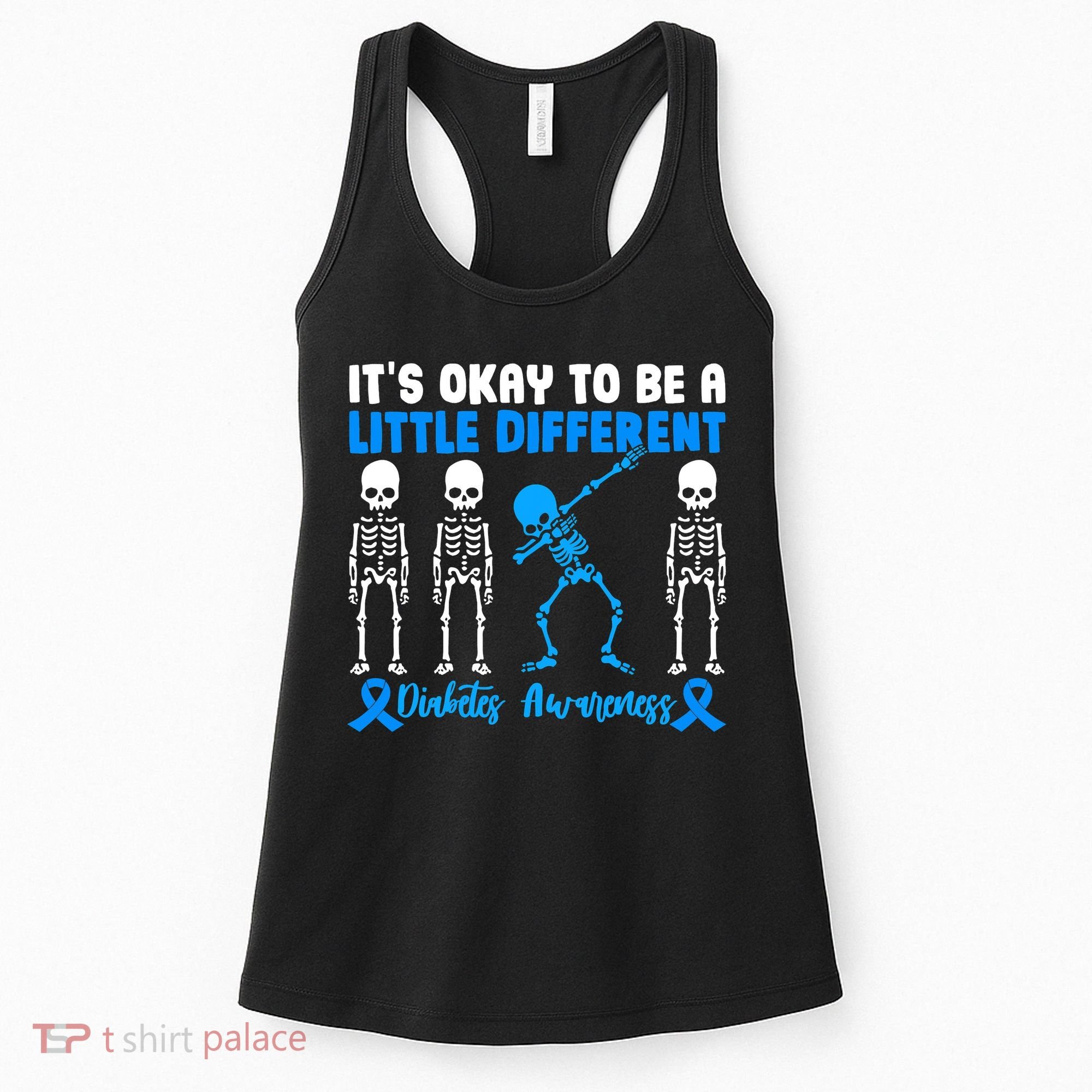Diabetes Awareness It's Okay To Be A Different Women's Tank Top