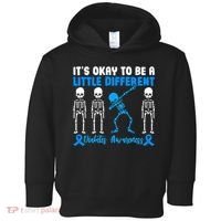 Diabetes Awareness It's Okay To Be A Different Toddler Hoodie thumb 0