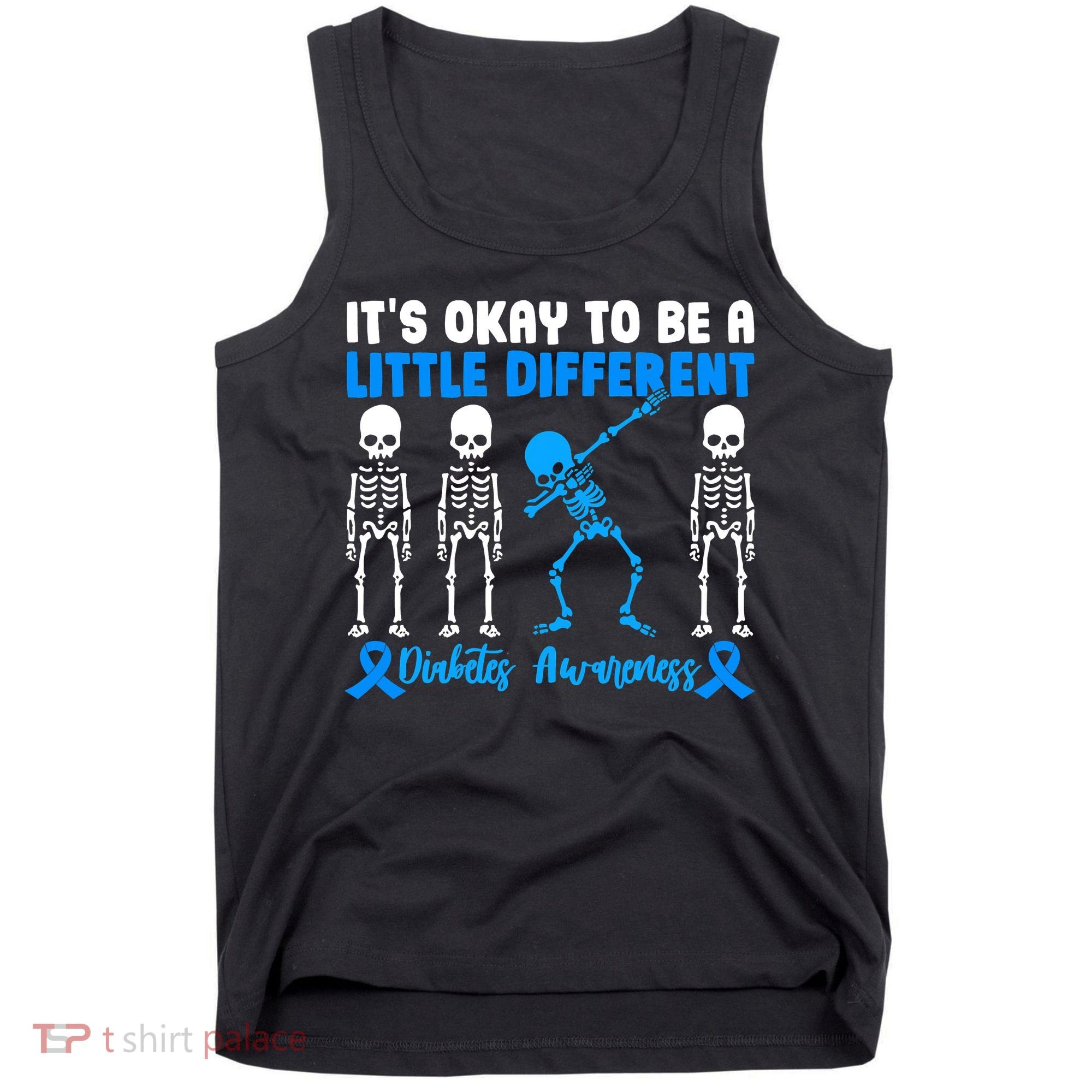 Diabetes Awareness It's Okay To Be A Different Tank Top