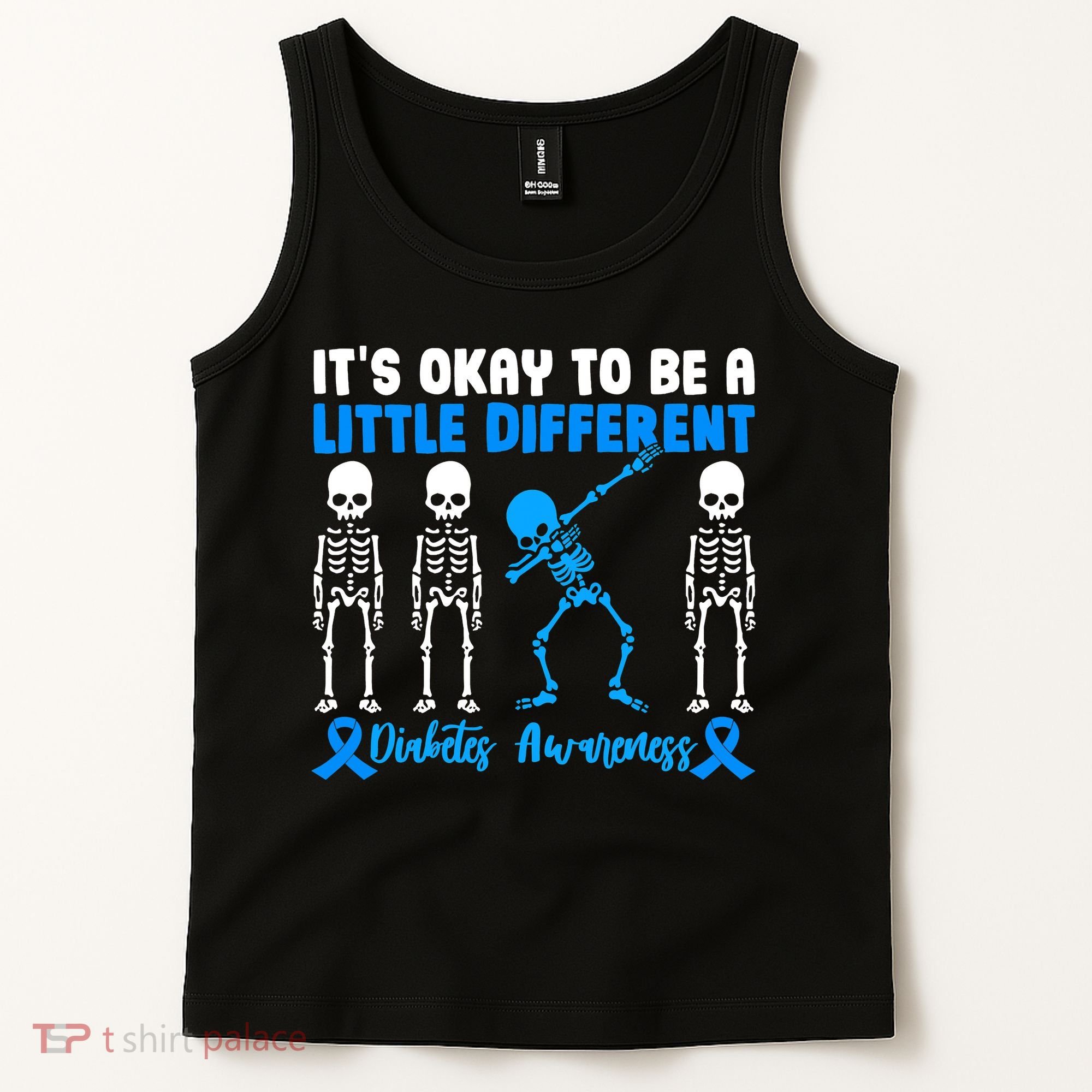 Diabetes Awareness It's Okay To Be A Different Tank Top