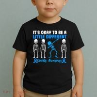 Diabetes Awareness It's Okay To Be A Different Toddler T-Shirt thumb 2