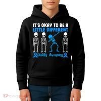 Diabetes Awareness It's Okay To Be A Different Kids Hoodie thumb 4