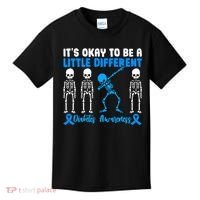 Diabetes Awareness It's Okay To Be A Different Kids T-Shirt thumb 0