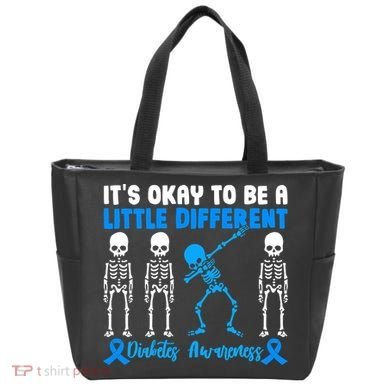 Diabetes Awareness It's Okay To Be A Different Tote Bag