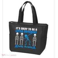 Diabetes Awareness It's Okay To Be A Different Tote Bag thumb 3