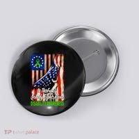 DISABILITY Awareness In This Family Nobody Fights Alone Classic Button thumb 0