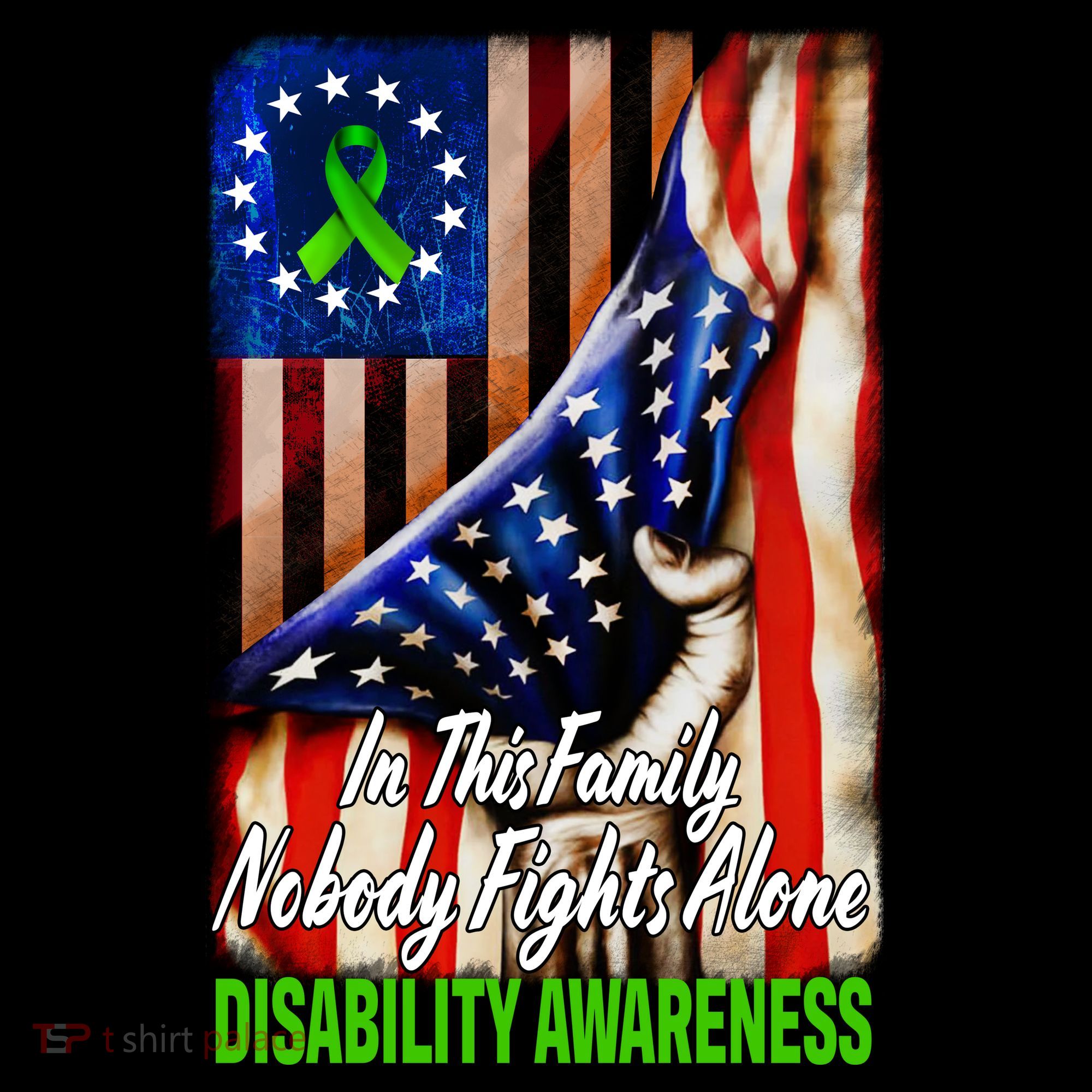 DISABILITY Awareness In This Family Nobody Fights Alone Classic Coffee Mug