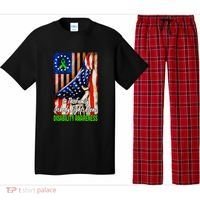 DISABILITY Awareness In This Family Nobody Fights Alone Classic Pajama Set thumb 0