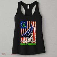 DISABILITY Awareness In This Family Nobody Fights Alone Classic Women's Tank Top thumb 3
