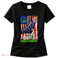 DISABILITY Awareness In This Family Nobody Fights Alone Classic Women's T-Shirt thumb 0