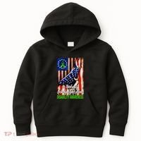 DISABILITY Awareness In This Family Nobody Fights Alone Classic Kids Hoodie thumb 0