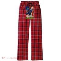 DISABILITY Awareness In This Family Nobody Fights Alone Classic Women's Flannel Plaid Pajama Pants thumb 0