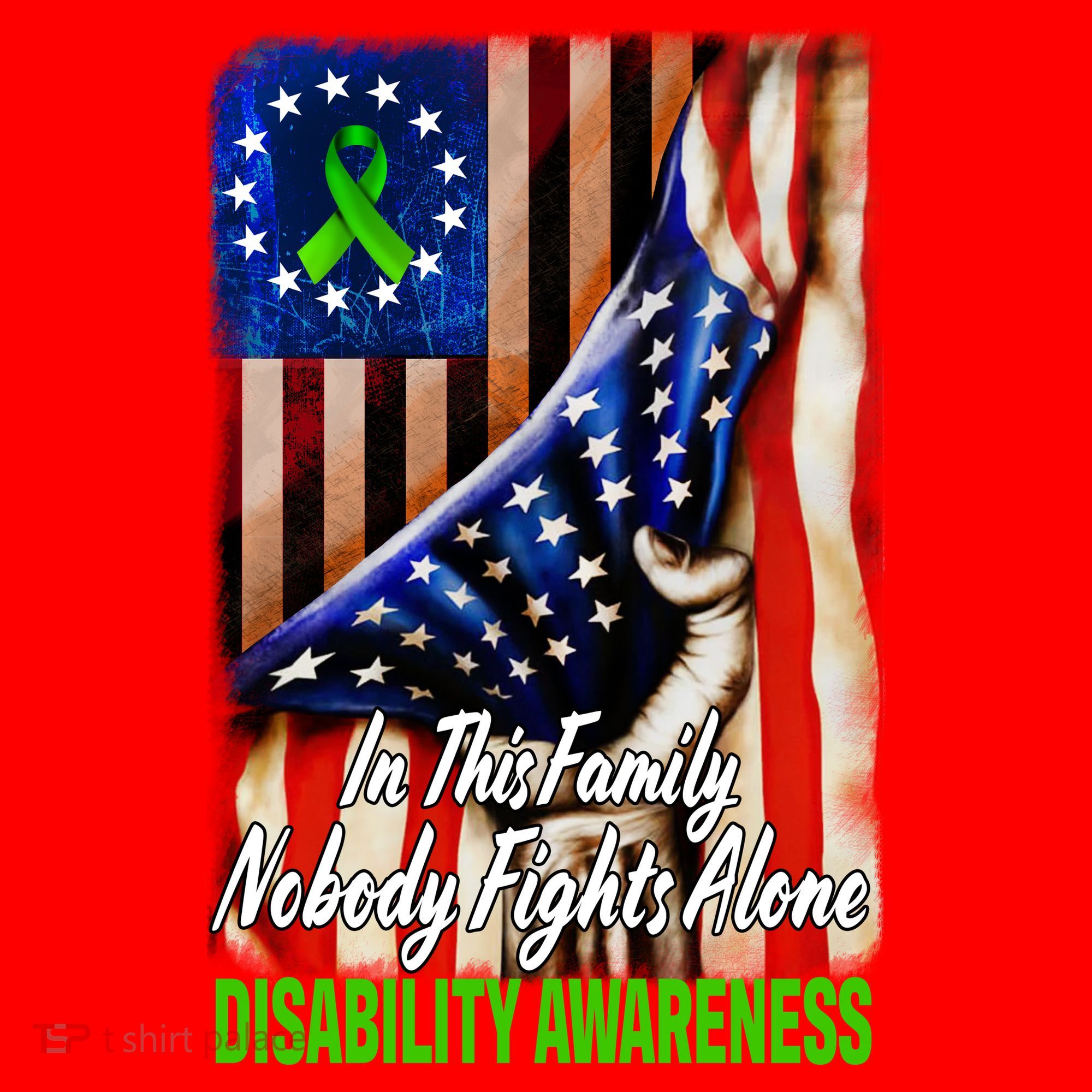 DISABILITY Awareness In This Family Nobody Fights Alone Classic Santa Hat