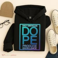 Daily Obstacles Produce Excellence DOPE Hoodie thumb 4