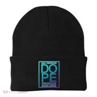 Daily Obstacles Produce Excellence DOPE Beanie thumb 0