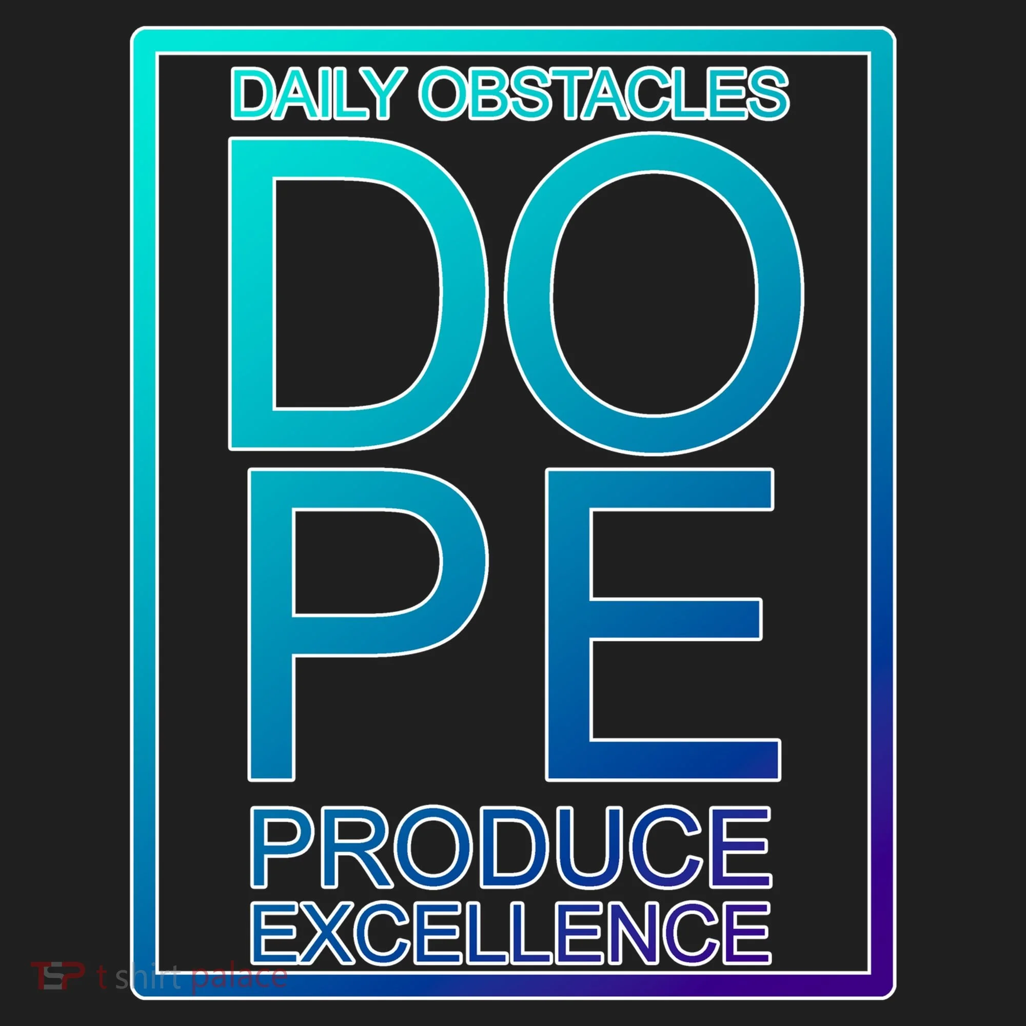 Daily Obstacles Produce Excellence DOPE Beanie