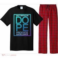 Daily Obstacles Produce Excellence DOPE Pajama Set thumb 0