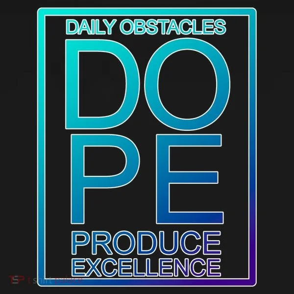 Daily Obstacles Produce Excellence DOPE Toddler Hoodie