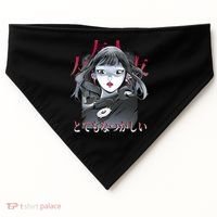 Dramatic Anime Japanese USA-Made Doggie Bandana thumb 0