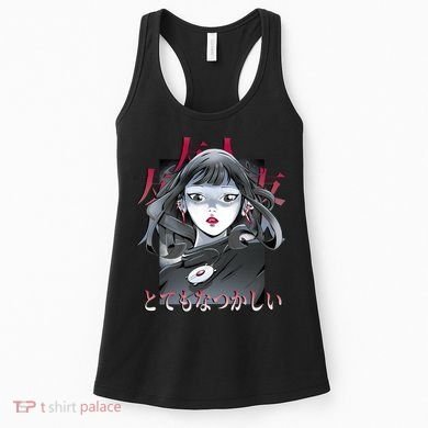 Dramatic Anime Japanese Women's Tank Top