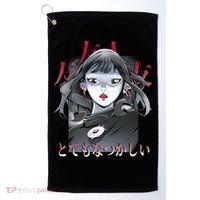 Dramatic Anime Japanese Golf Towel thumb 0