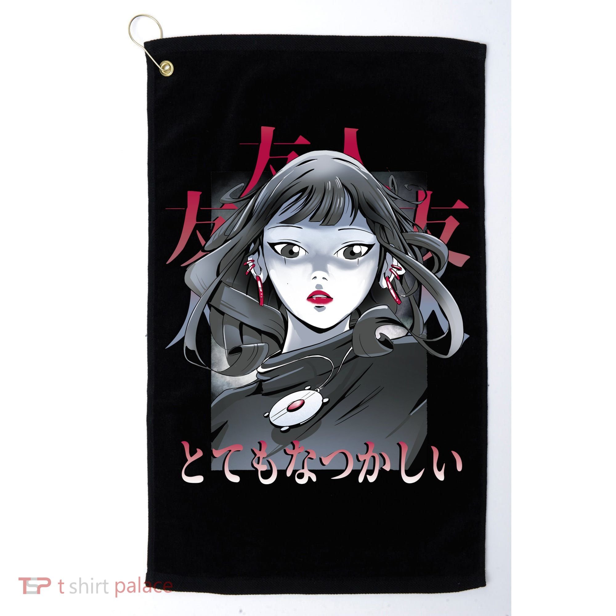 Dramatic Anime Japanese Golf Towel