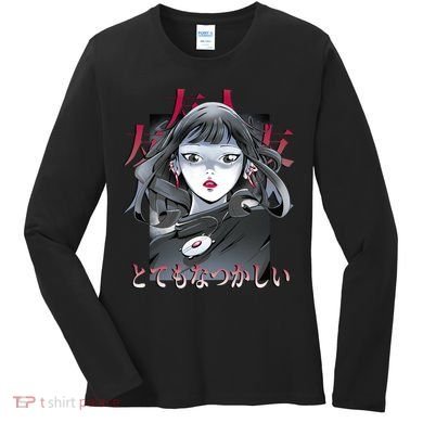 Dramatic Anime Japanese Women's Long Sleeve Shirt