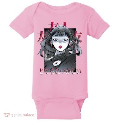Dramatic Anime Japanese Baby Bodysuit